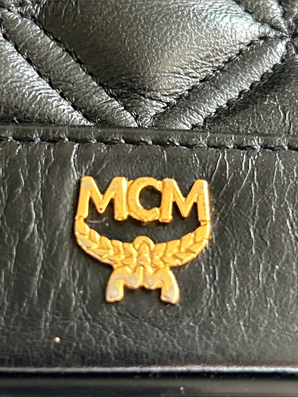 MCM Women’s Quilted Leather Bucket Bag - Picture 13 of 15